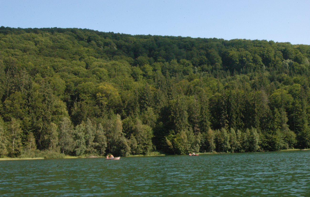 Priveliste Lacul Sfanta Ana